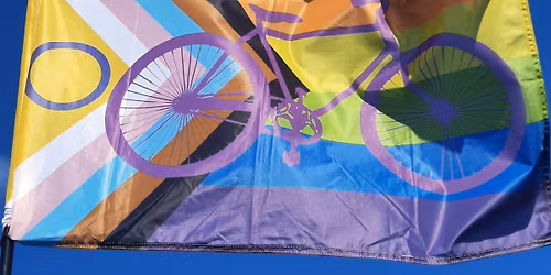 Fahrraddemo zum Tag der lesbischen* Sichtbarkeit