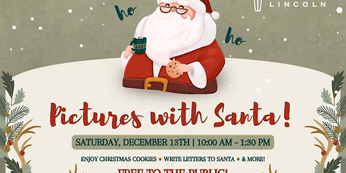 Christmas Pictures with Santa \u2013 Bring Your Family & Pets! \ud83d\udcf8