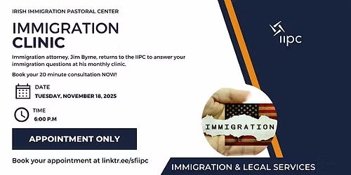 Immigration Clinic with Jim Byrne | Tuesday, November 18, 2025