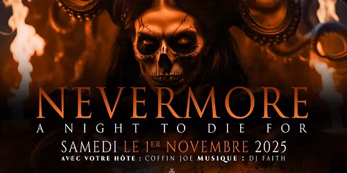 Nevermore, a night to die for...