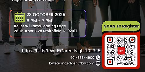 Become A Real Estate Agent! - Career Night  11\/3\/2025