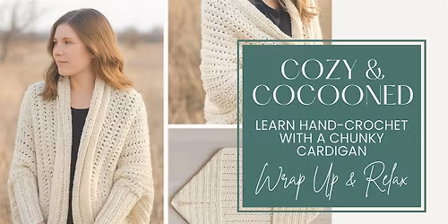 Chunky Yarn: Hand Crochet Blanket\/ Cardigan