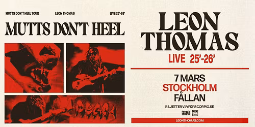 Leon Thomas | Stockholm 