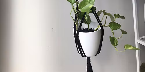 Macrame Plant Hanger Workshop @ Maker house with Hannmade Macrame