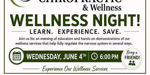 MFC Wellness Night * Learn-Experience-Save