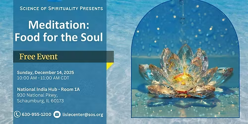 Meditation: Food for the Soul