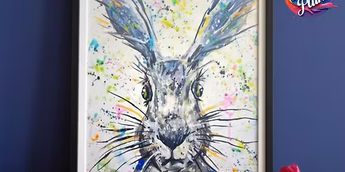 NAILSWORTH -  Let's Paint N' Sip Mad Hatter Hare 