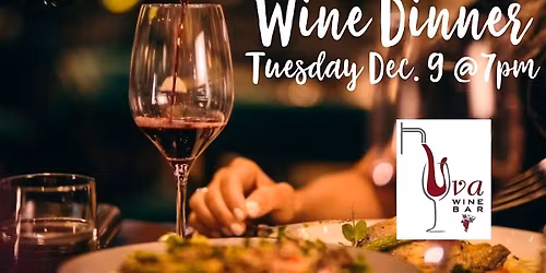 December Wine Tasting &  Dinner