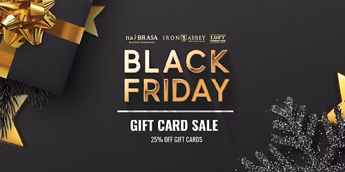 Black Friday Gift Card Sale 