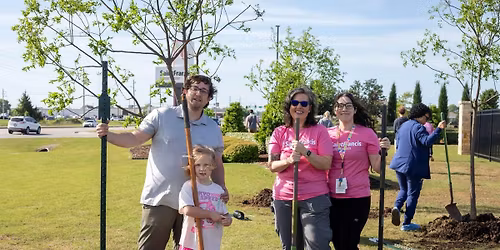 Planting Trees at Dawson Park