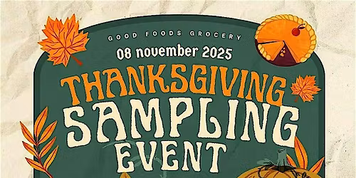 Thanksgiving Sides Tasting