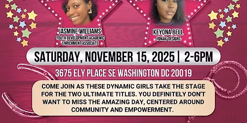 Young & Natural Hair Pageant for Girls   Southern Chic: A Royal Fairytale