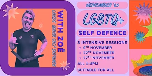 LGBTQ Self Defence with Zo\u00eb Boyd