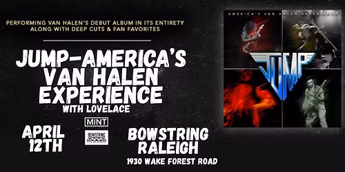 JUMP - America's Van Halen Experience with Lovelace