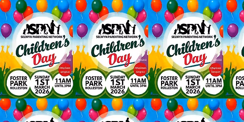 SPN Children\u2019s Day 2026 - Foster Park, Rolleston.