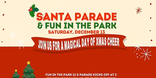 Te Anau Santa Parade & Fun In The Park
