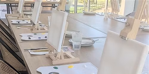 Festive Paint n Sip at Limas Tapas