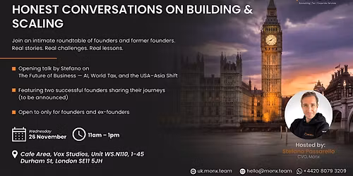 The Founders\u2019 Table: Honest Conversations on Building & Scaling