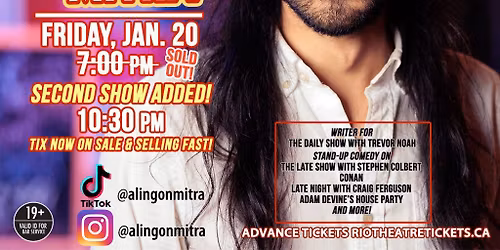 Alingon Mitra at Hyenas Comedy Night Club - Fort Worth