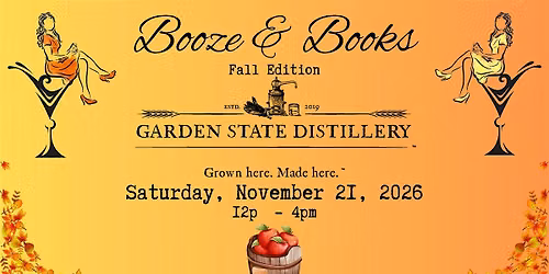 Booze & Books Fall Edition 2026
