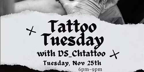Tattoo Tuesday with Crimson Hilt Tattoo
