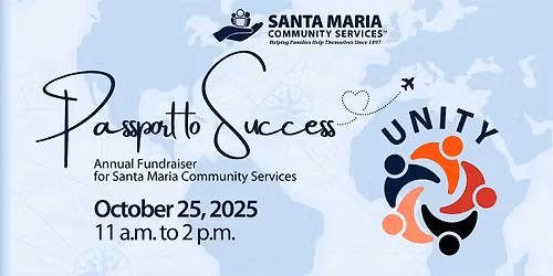Passport to Success, Annual Fundraiser for Santa Maria Community Services