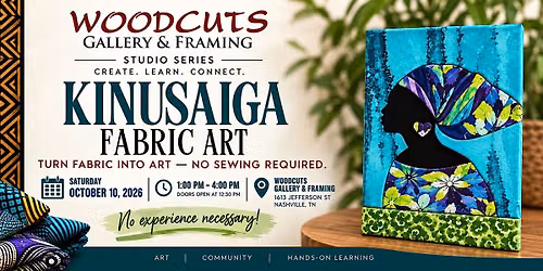 Fabric Art Workshop | No Sewing Required!