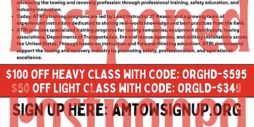 \ud83d\udea8 MEDFORD, OREGON TOWING & RECOVERY CLASSES \ud83d\udea8