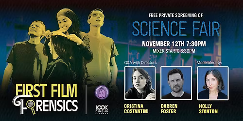 First Film Forensics: Science Fair