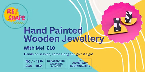 Hand Painted Wooden Jewellery