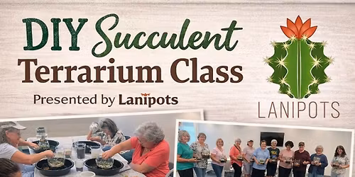 DIY Succulent Terrarium Class