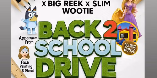 BACK TO SCHOOL DRIVE