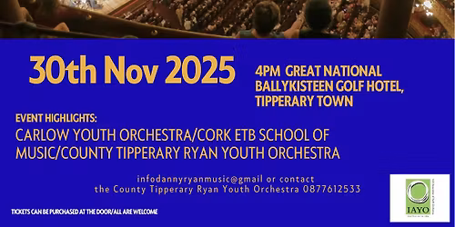 Ryan Academy of Music presents an Orchestral Concert