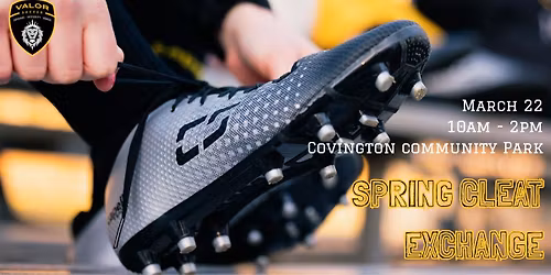 Kid's Soccer Cleat Exchange