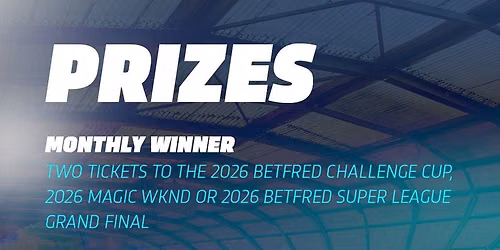 Betfred Super League Grand Final 2026 Tickets
