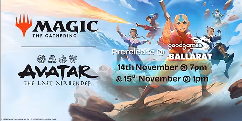 MTG: Avatar \u2013 The Last Airbender Prerelease