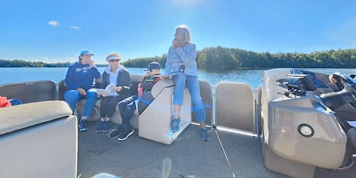 Historic Traditions and Mysteries of Stone, Fawn and Clear Lakes Pontoon Tour (9:00 am -11:30 am)