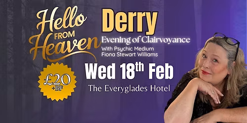 A Wee Psychic Night in Derry - Hello from Heaven