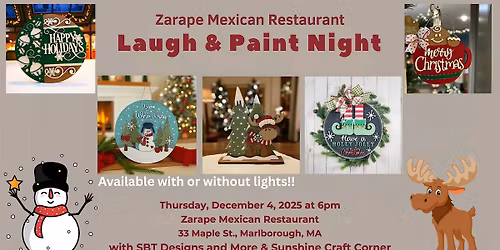 Laugh & Paint Night