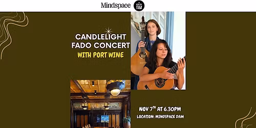 Candlelight Fado Concert with Port wine