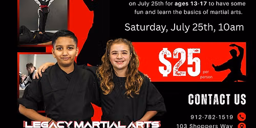 Teen Self-Defense Workshop