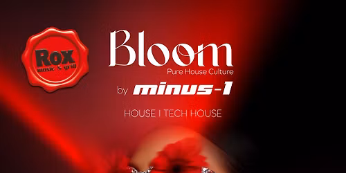 minus-1 presents BLOOM \ud83c\udf38 | 25.04.2026 | ROX Sonnenterrasse | Plus City