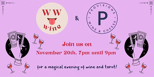 Women who Wine: Wine Tasting and Tarot