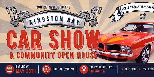 Car Show & Community Open House at Kingston Bay Senior Living