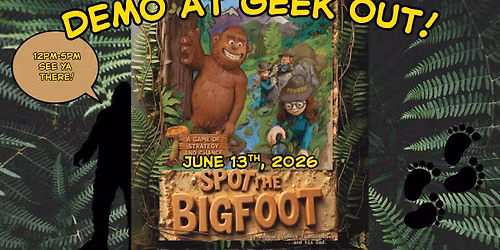 SPOT THE BIGFOOT DEMO! 6\/13