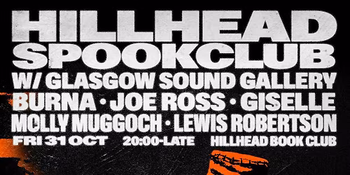 FLY Halloween \/\/ Hillhead Spookclub