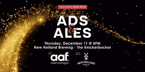 American Advertising Federation West Michigan - Ads & Ales - December 2025