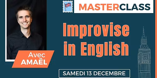 MasterClass - Improvise in English \ud83c\uddec\ud83c\udde7