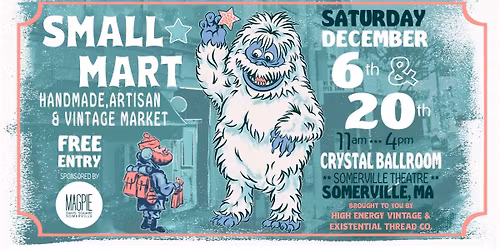SMALL \u2b50 MART  Holiday Market at Crystal Ballroom