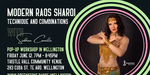 WELLINGTON, NZ: Modern Raqs Sharqi Technique & Combinations Workshop